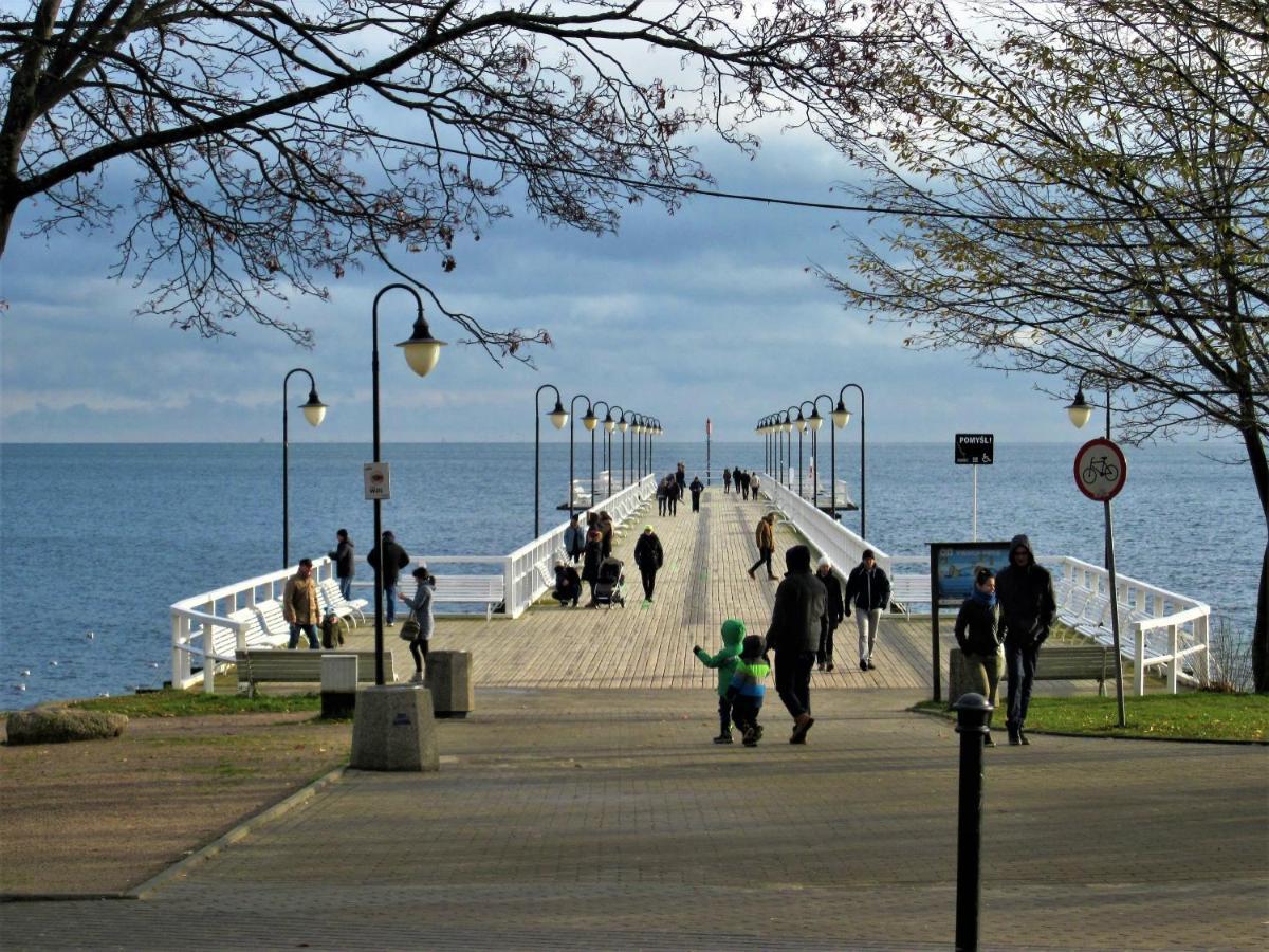 Centrum, 700M Do Plazy - 2 Sypialnie, Salon, Balkon, Bezplatny Parking, Gdynia Exterior foto